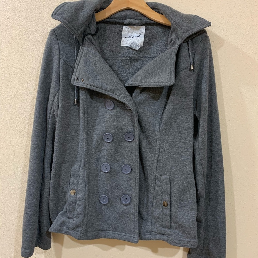 Gray coat